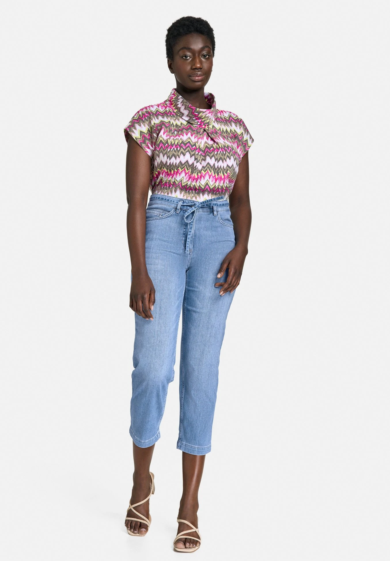 Straight Leg Jeans - Blau Denim Mit Use 2 Straight Leg Jeans - Blau Denim Mit Use - Afbeelding 2