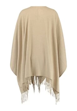 Gerry Weber Poncho With Fringes - Poncho - Sand Melange 11 Gerry Weber Poncho With Fringes - Poncho - Sand Melange -Gerry Weber 035d710e1b9e4b1189b244cf9b521e03
