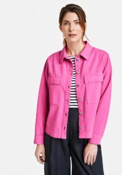Gerry Weber LangarmMit Grossen Aufgesetzten Tas - Spijkerjas - Soft Pink
