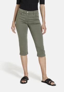 Gerry Weber Freizeit VerkürztBest4Me - Straight Leg Jeans - Olive