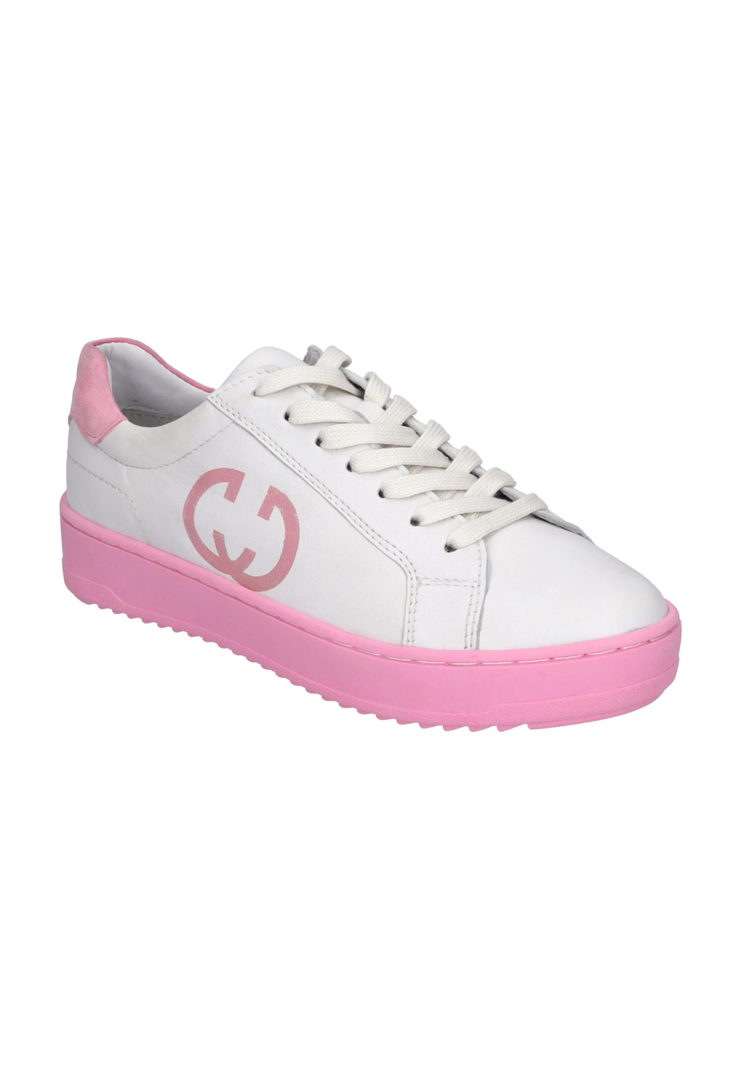 Gerry Weber Emilia 04 - Sneakers Laag - Weiss/Pink 3 Gerry Weber Emilia 04 - Sneakers Laag - Weiss/Pink - Afbeelding 3