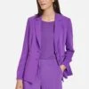 Gerry Weber Langarm Gefüttert Eleganter Mit Revers - Blazer - Purple