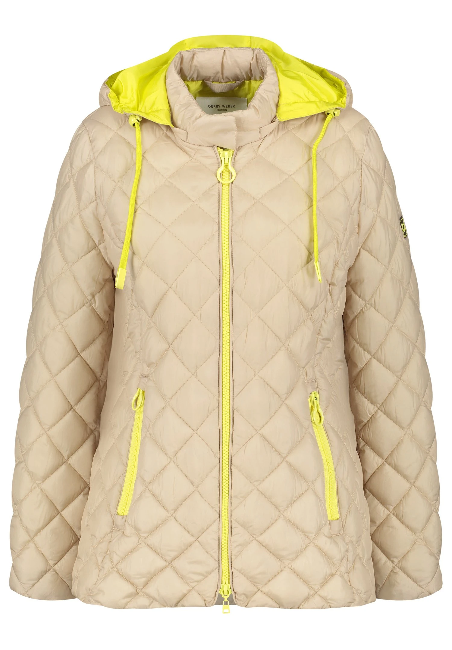 Gerry Weber Mit Farbakzenten - Winterjas - Sand 5 Gerry Weber Mit Farbakzenten - Winterjas - Sand - Afbeelding 5