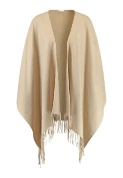 Gerry Weber Poncho With Fringes - Poncho - Sand Melange 10 Gerry Weber Poncho With Fringes - Poncho - Sand Melange -Gerry Weber 1b85b53bad6e4ba49eb0b854ff656894