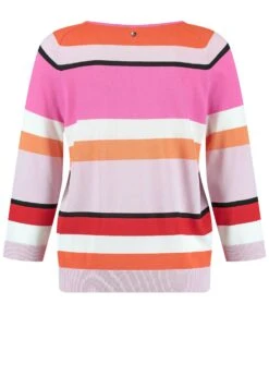 Gerry Weber Rundhals 3/4 Arm - Trui - Rot Orange Lila Pink Ringel 11 Gerry Weber Rundhals 3/4 Arm - Trui - Rot Orange Lila Pink Ringel -Gerry Weber 23b65a20a69b43cda7f1b8ded911bd0a