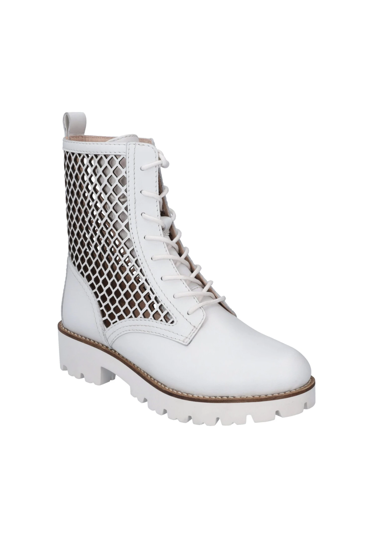 Gerry Weber Sena 2 43 - Veterlaarzen - Weiss 3 Gerry Weber Sena 2 43 - Veterlaarzen - Weiss - Afbeelding 3