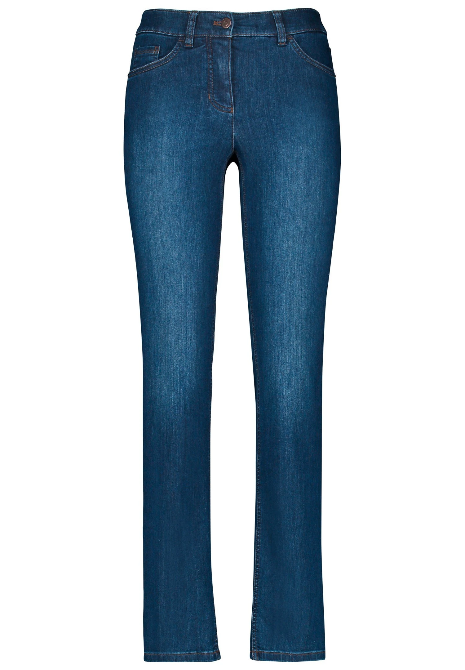 Gerry Weber 5 Pocket Best4Me- Slim Fit Jeans - Dark Blue Denim Mit Use 5 Gerry Weber 5 Pocket Best4Me- Slim Fit Jeans - Dark Blue Denim Mit Use - Afbeelding 5