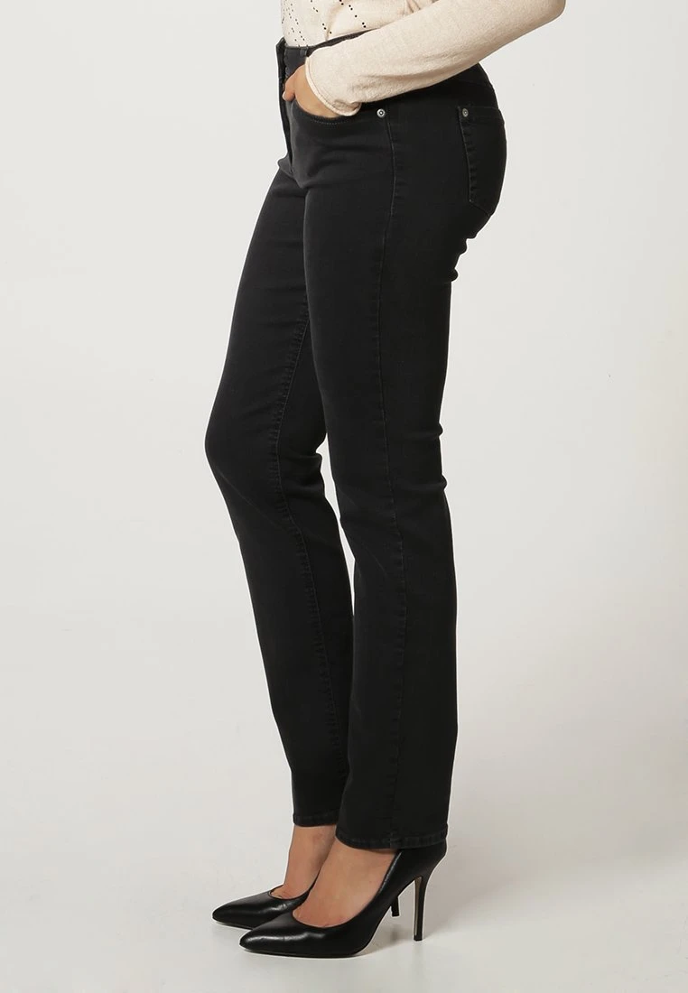 Best4Me - Straight Leg Jeans - Dark Grey 4 Best4Me - Straight Leg Jeans - Dark Grey - Afbeelding 4
