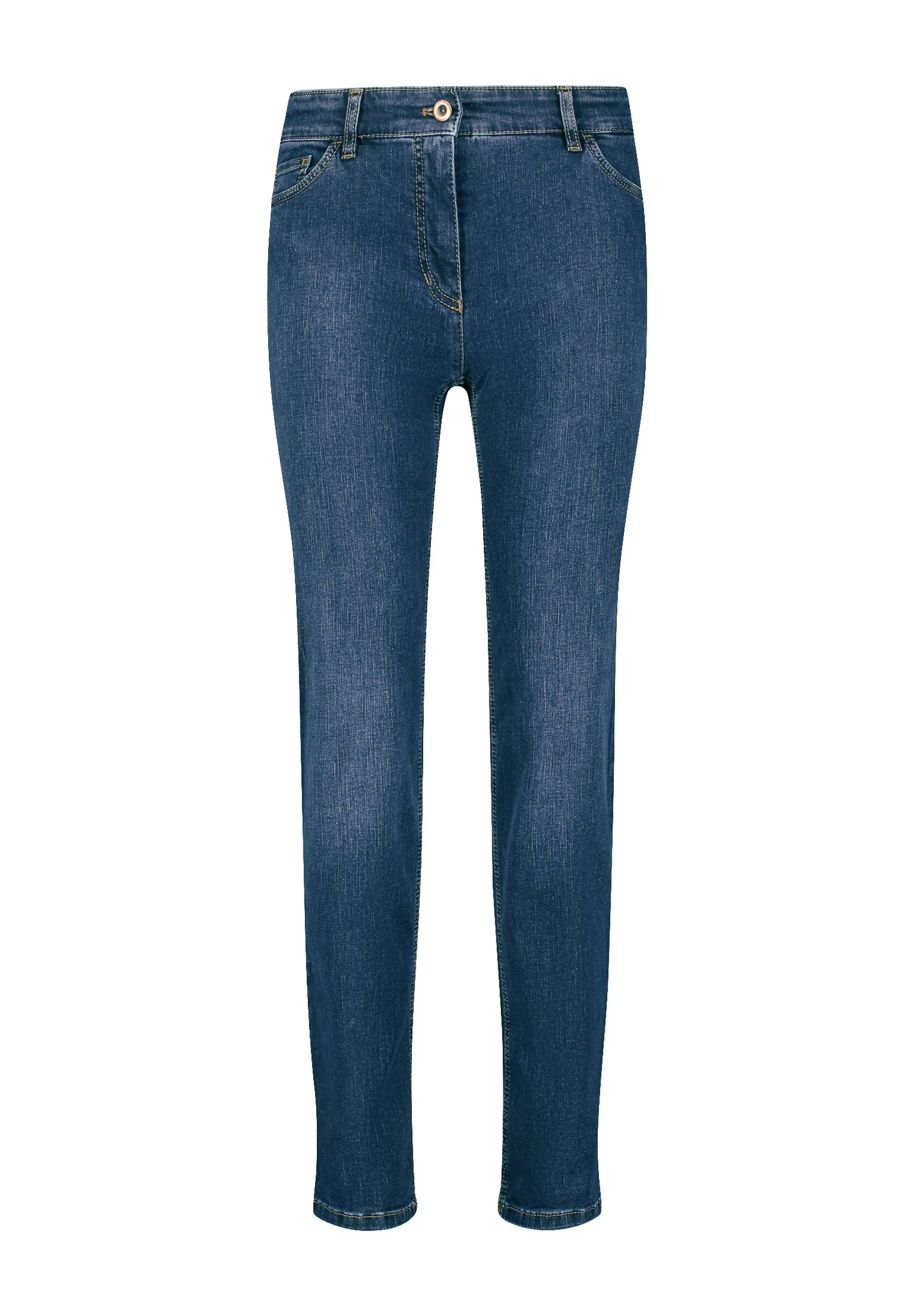 Gerry Weber Slim Fit Jeans - Dark Blue Denim Mit Use 1 Gerry Weber Slim Fit Jeans - Dark Blue Denim Mit Use