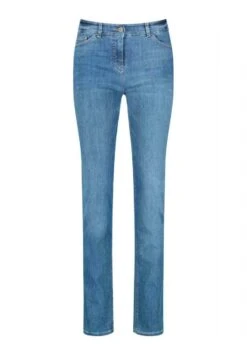 Hose Jeans Lang - Slim Fit Jeans - Blau