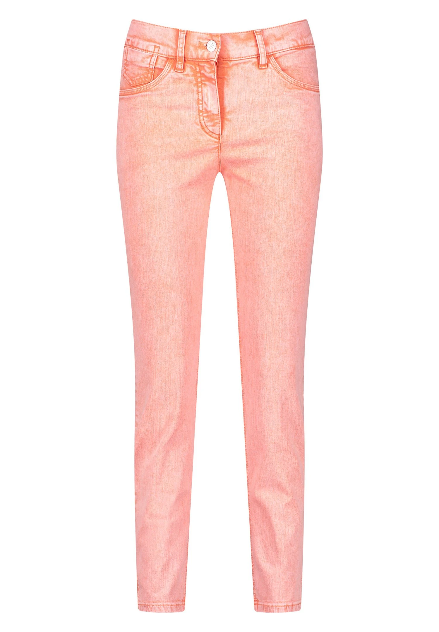 Gerry Weber 5-Pocket- Slim Fit Jeans - Soft Orange Wash 6 Gerry Weber 5-Pocket- Slim Fit Jeans - Soft Orange Wash - Afbeelding 6
