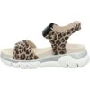 Gerry Weber Sandalen Met Plateauzool - Beige, Black