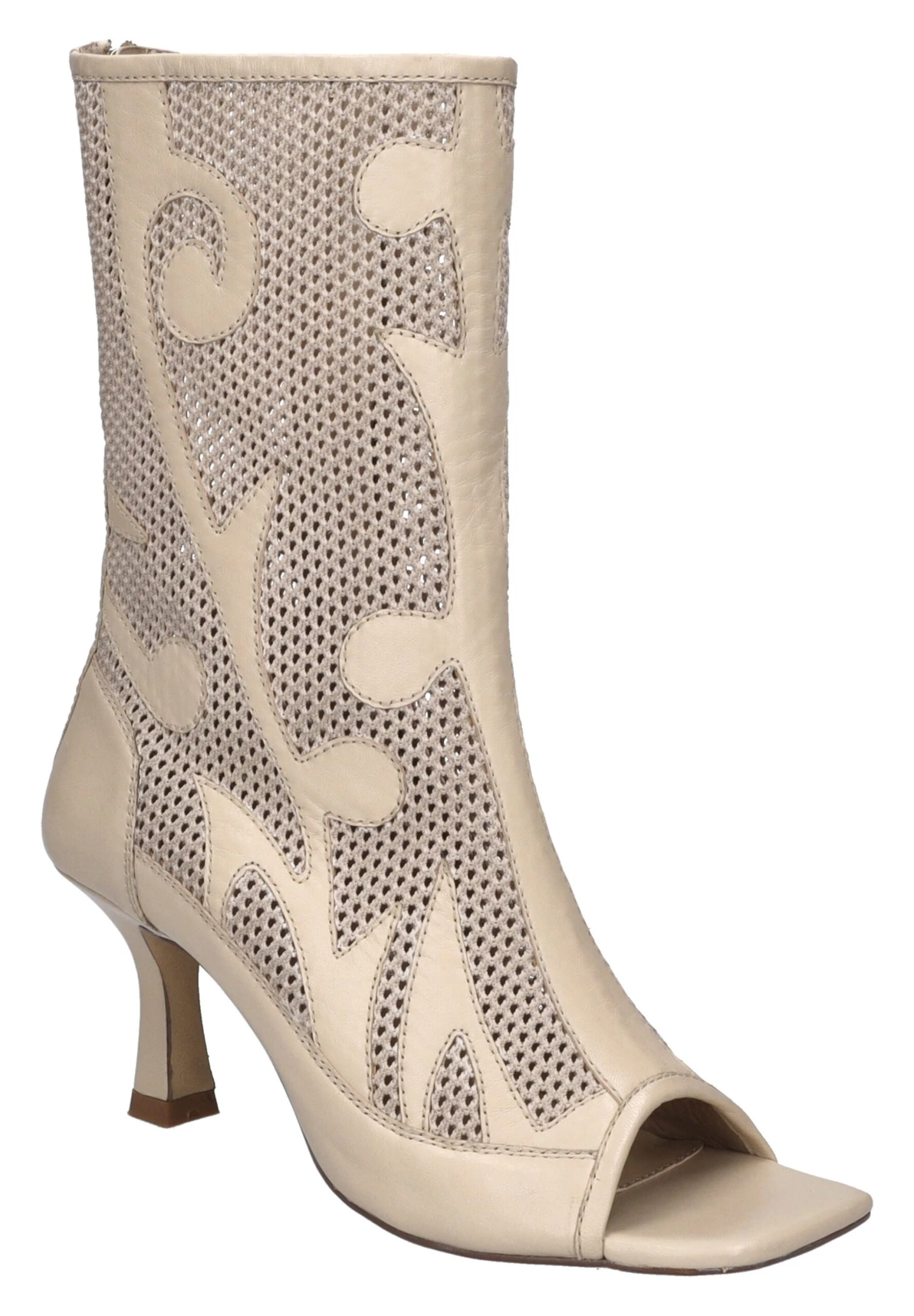 Gerry Weber Civita 09 - Cowboy-/Bikerlaarsjes - Creme 2 Gerry Weber Civita 09 - Cowboy-/Bikerlaarsjes - Creme - Afbeelding 2