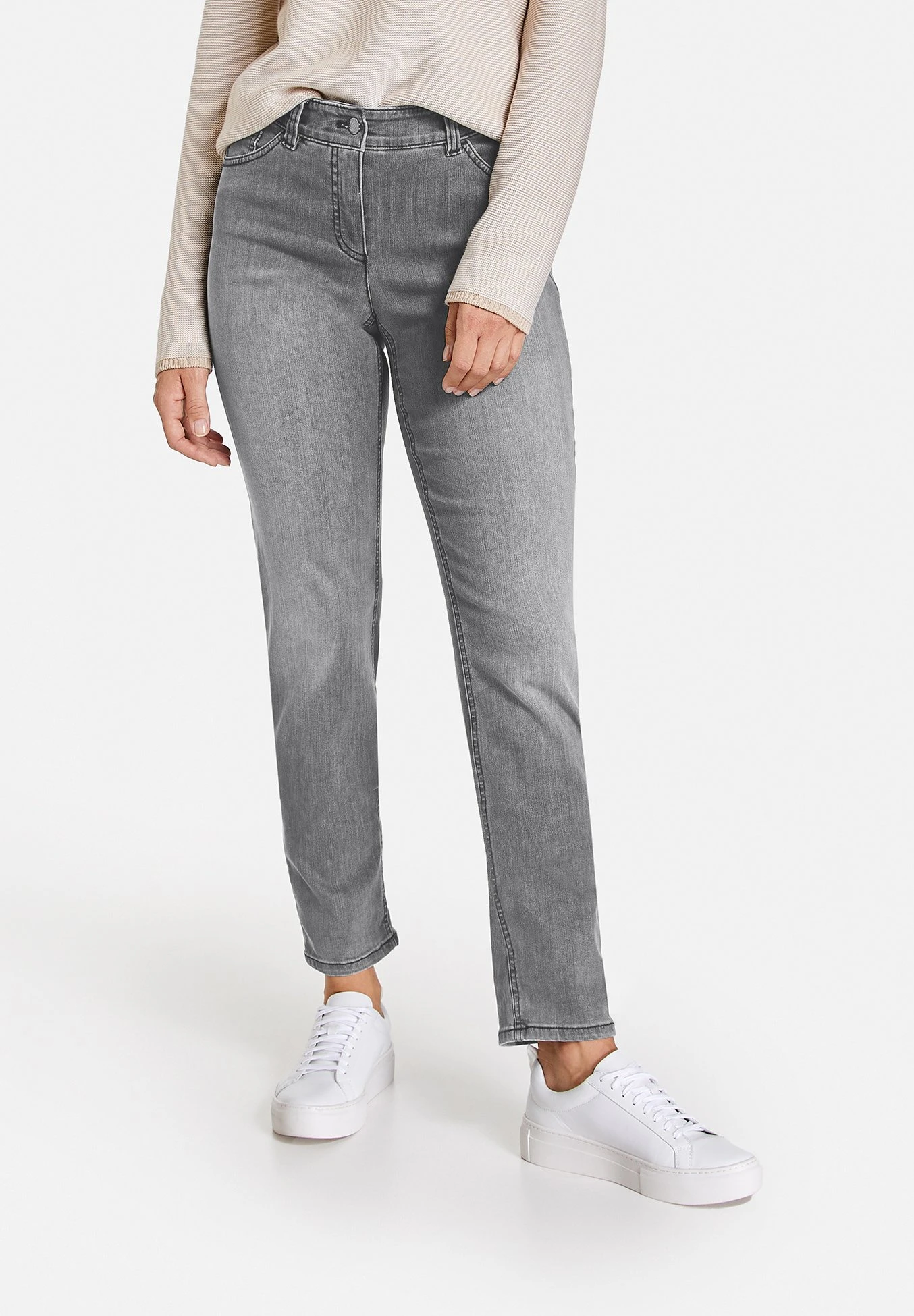Slim Fit Jeans - Grau Mit Use 1 Slim Fit Jeans - Grau Mit Use