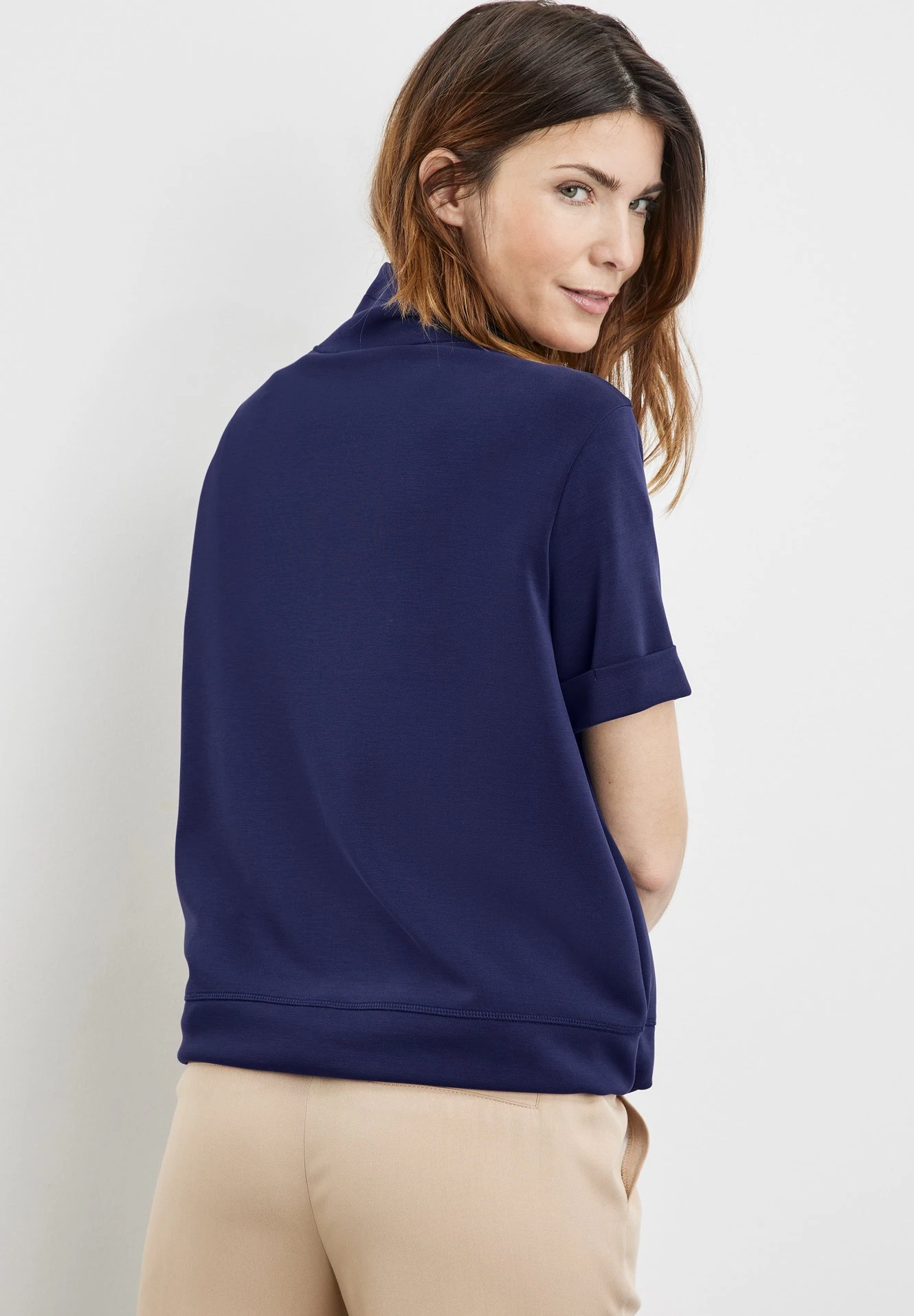 Gerry Weber Mit Reissverschluss - Sweater - Blueberry 2 Gerry Weber Mit Reissverschluss - Sweater - Blueberry - Afbeelding 2