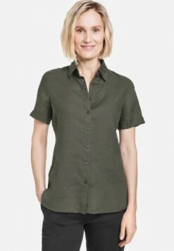 1/2 Arm - Overhemdblouse - Olive