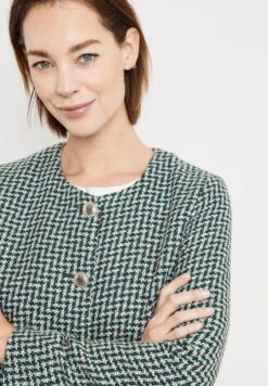 Gerry Weber Langarm Mit Hahnentritt - Blazer - Grün Blau Gemustert 9 Gerry Weber Langarm Mit Hahnentritt - Blazer - Grün Blau Gemustert -Gerry Weber 4f37fd9af63842faab747c629e5bbbeb