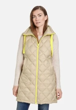 Gerry Weber Lang Mit Farblichem Akzent - Bodywarmer - Sand 12 Gerry Weber Lang Mit Farblichem Akzent - Bodywarmer - Sand -Gerry Weber 4f79f137ac6f4116bf0d6c8dc7824555