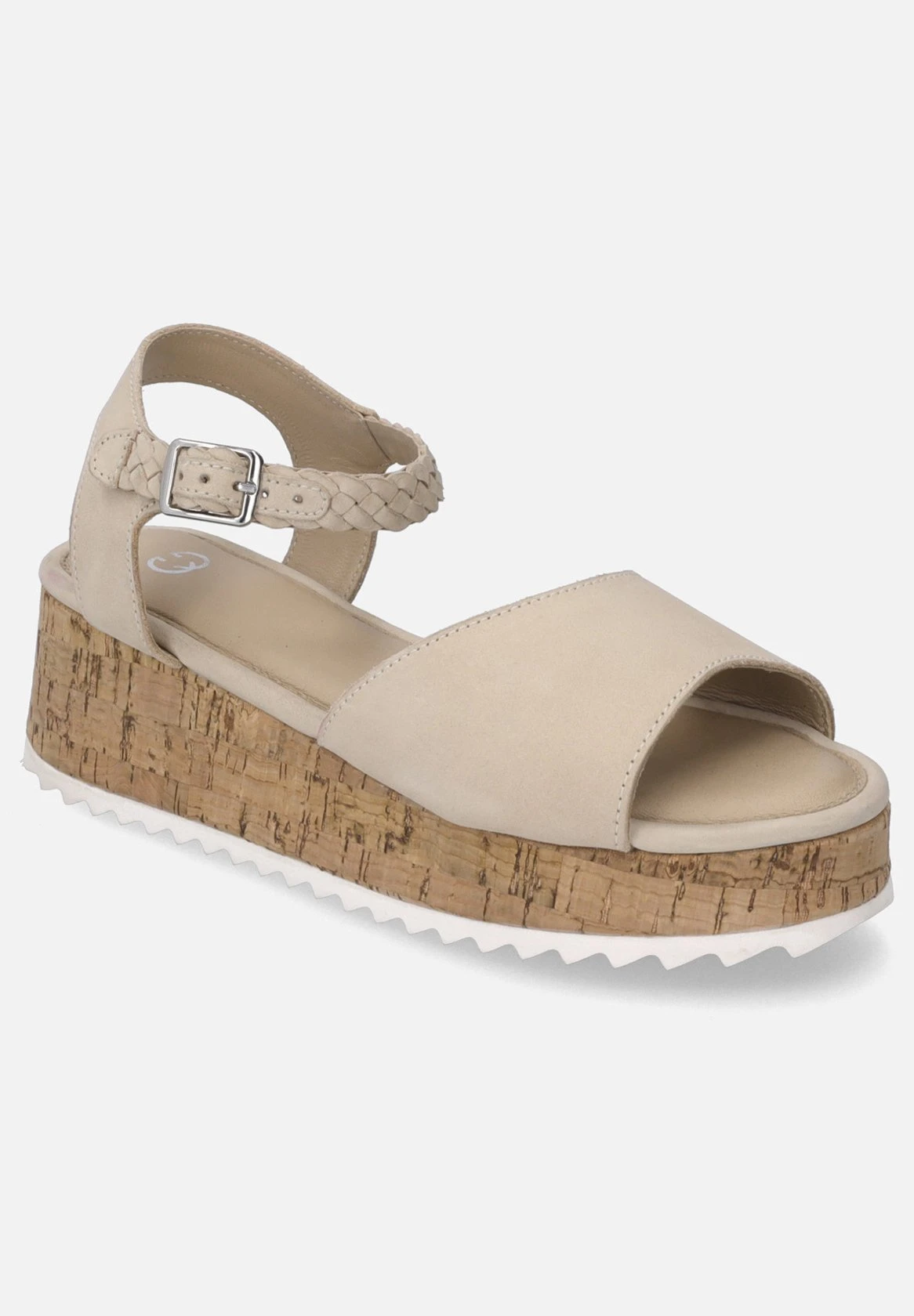Gerry Weber Barletta 05 - Sandalen Met Sleehak - Beige 8 Gerry Weber Barletta 05 - Sandalen Met Sleehak - Beige - Afbeelding 8