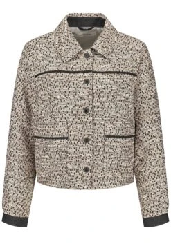 Gerry Weber Blazer - Lichte Jas - Offwhite Schwarz Gemustert 9 Gerry Weber Blazer - Lichte Jas - Offwhite Schwarz Gemustert -Gerry Weber 54f74db944d9405fa95981de930ea970