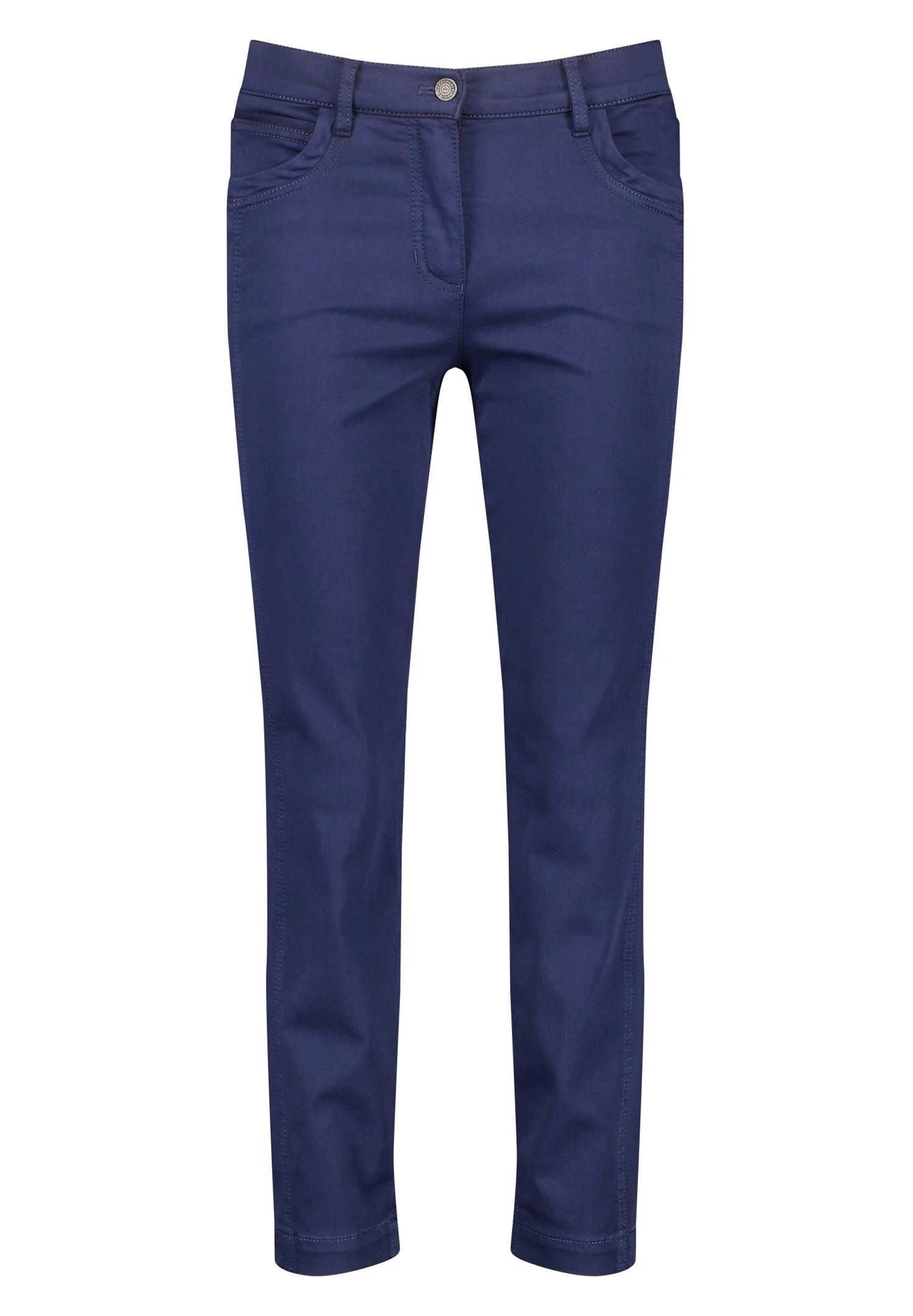 Gerry Weber Best4Me Croppe - Slim Fit Jeans - Blueberry 6 Gerry Weber Best4Me Croppe - Slim Fit Jeans - Blueberry - Afbeelding 6