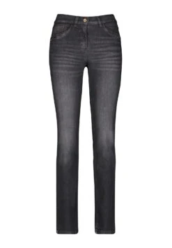 Gerry Weber Lang 5-Pocket Best Me- Slim Fit Jeans - Black Denim Mit Use -Gerry Weber 5e11cfc96f014d65829fc96eede91fe1