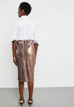 Gerry Weber Mit Pailletten - Kokerrok - SandSilber -Gerry Weber 625cd22b274e42a38ff563a6ceaf11be