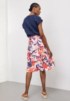 Gerry Weber Mit Bindeband - A-Lijn Rok - Ecru Weiss Rot Orange Druck 8 Gerry Weber Mit Bindeband - A-Lijn Rok - Ecru Weiss Rot Orange Druck -Gerry Weber 62a89d3143914ca8923c484f76f0c695