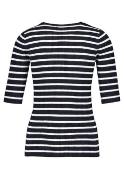 Gerry Weber 3/4 Arm Aus Feinem - Trui - Blau Ecru/Weiss Ringel -Gerry Weber 638cfff3cd9b4a2eaef44dd4b1ed5f60