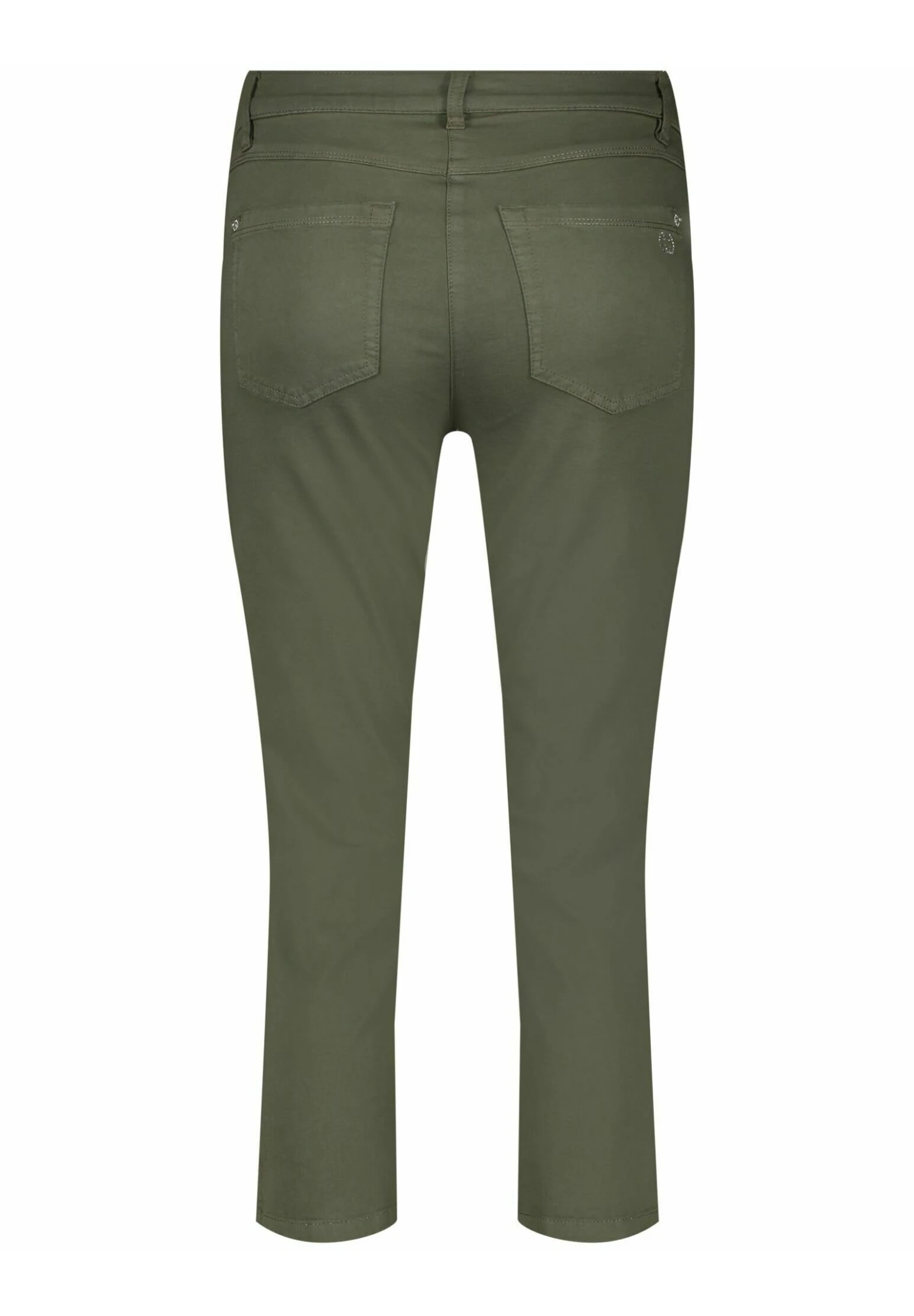 Gerry Weber Best4Me Mit Saumschlitzen 822097 - Broek - Olive 7 Gerry Weber Best4Me Mit Saumschlitzen 822097 - Broek - Olive - Afbeelding 7