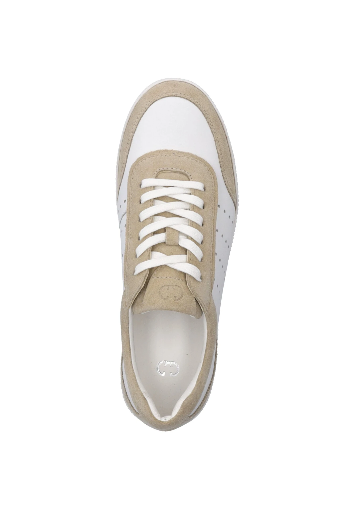 Gerry Weber Marling - Sneakers Laag - Weiss Beige 3 Gerry Weber Marling - Sneakers Laag - Weiss Beige - Afbeelding 3