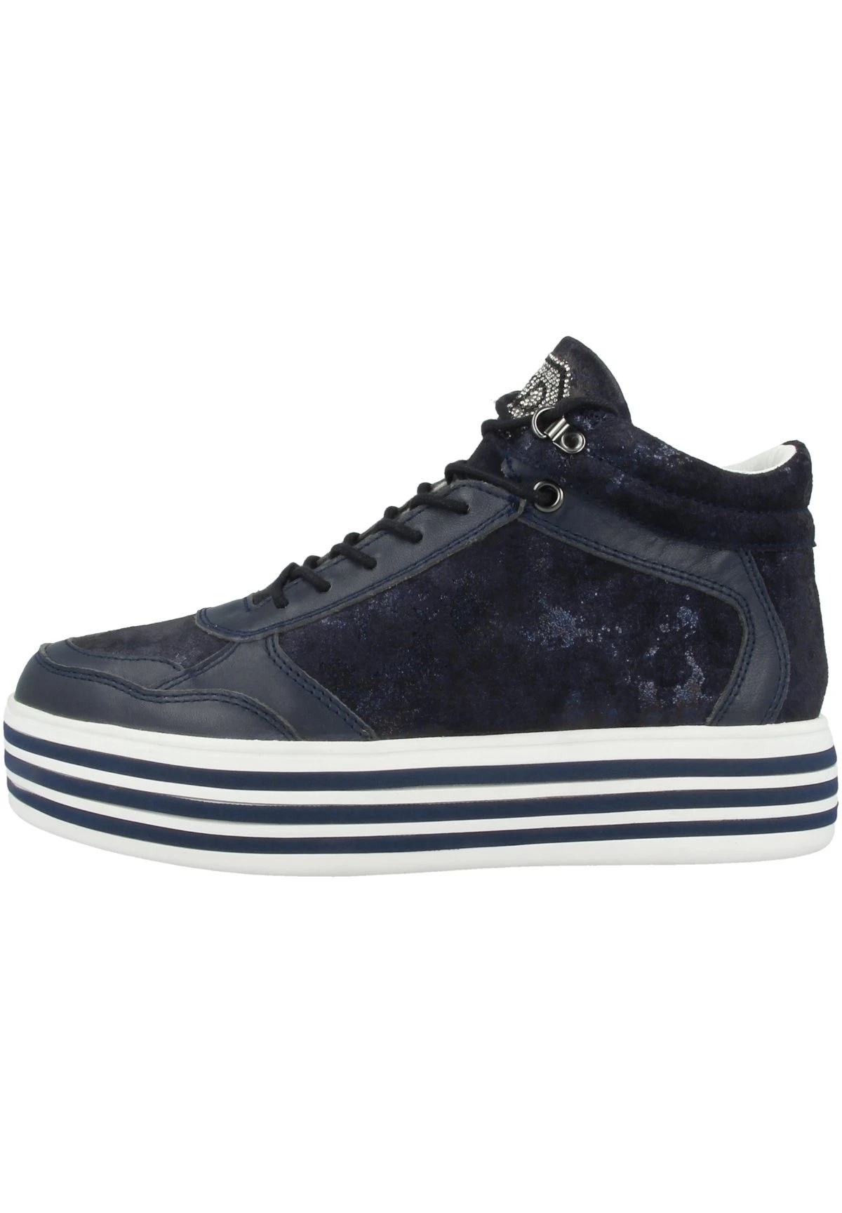 Gerry Weber Sneakers Hoog - Ocean White 1 Gerry Weber Sneakers Hoog - Ocean White