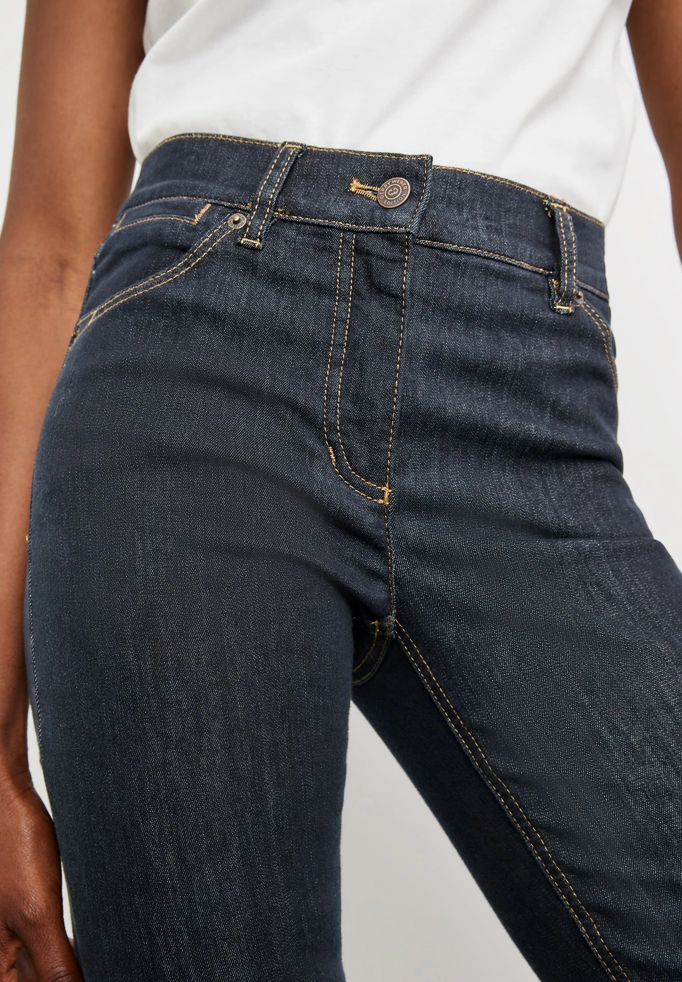 Gerry Weber 5-Pocket Best4Me Skinny - Jeans Skinny Fit - Dark Denim 4 Gerry Weber 5-Pocket Best4Me Skinny - Jeans Skinny Fit - Dark Denim - Afbeelding 4