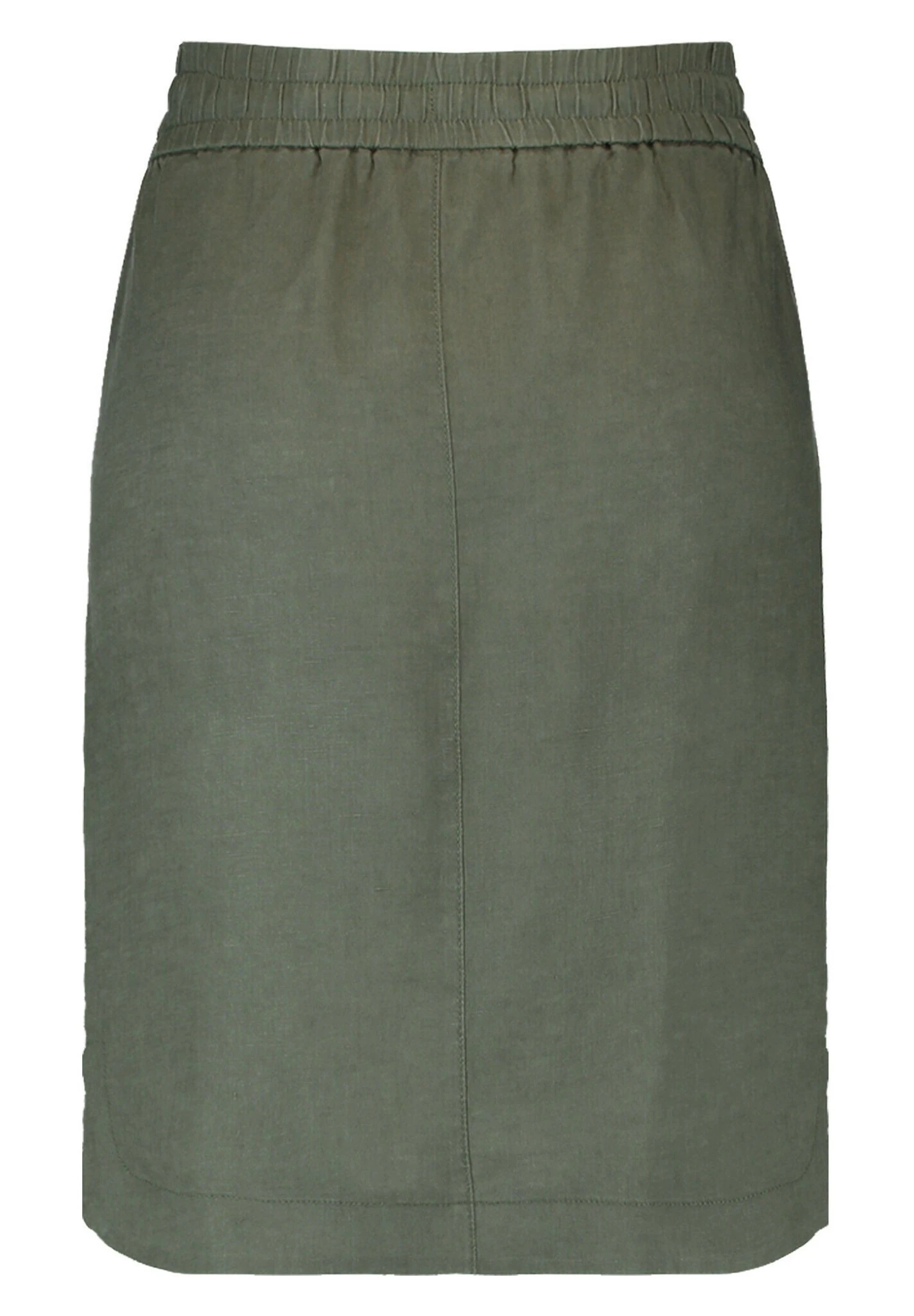 A-Lijn Rok - Olive 6 A-Lijn Rok - Olive - Afbeelding 6