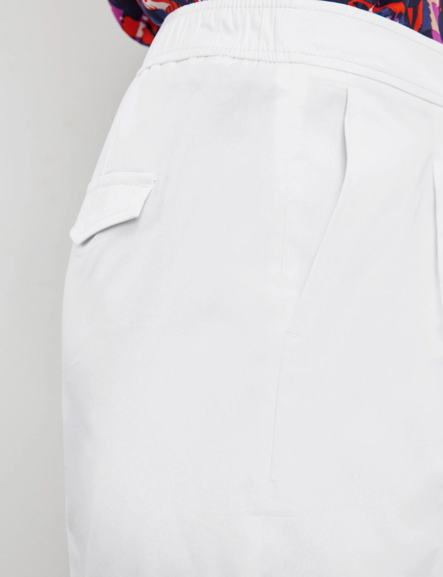 Gerry Weber Mit Saumaufschlag - Shorts - Weiß Weiß 5 Gerry Weber Mit Saumaufschlag - Shorts - Weiß Weiß - Afbeelding 5