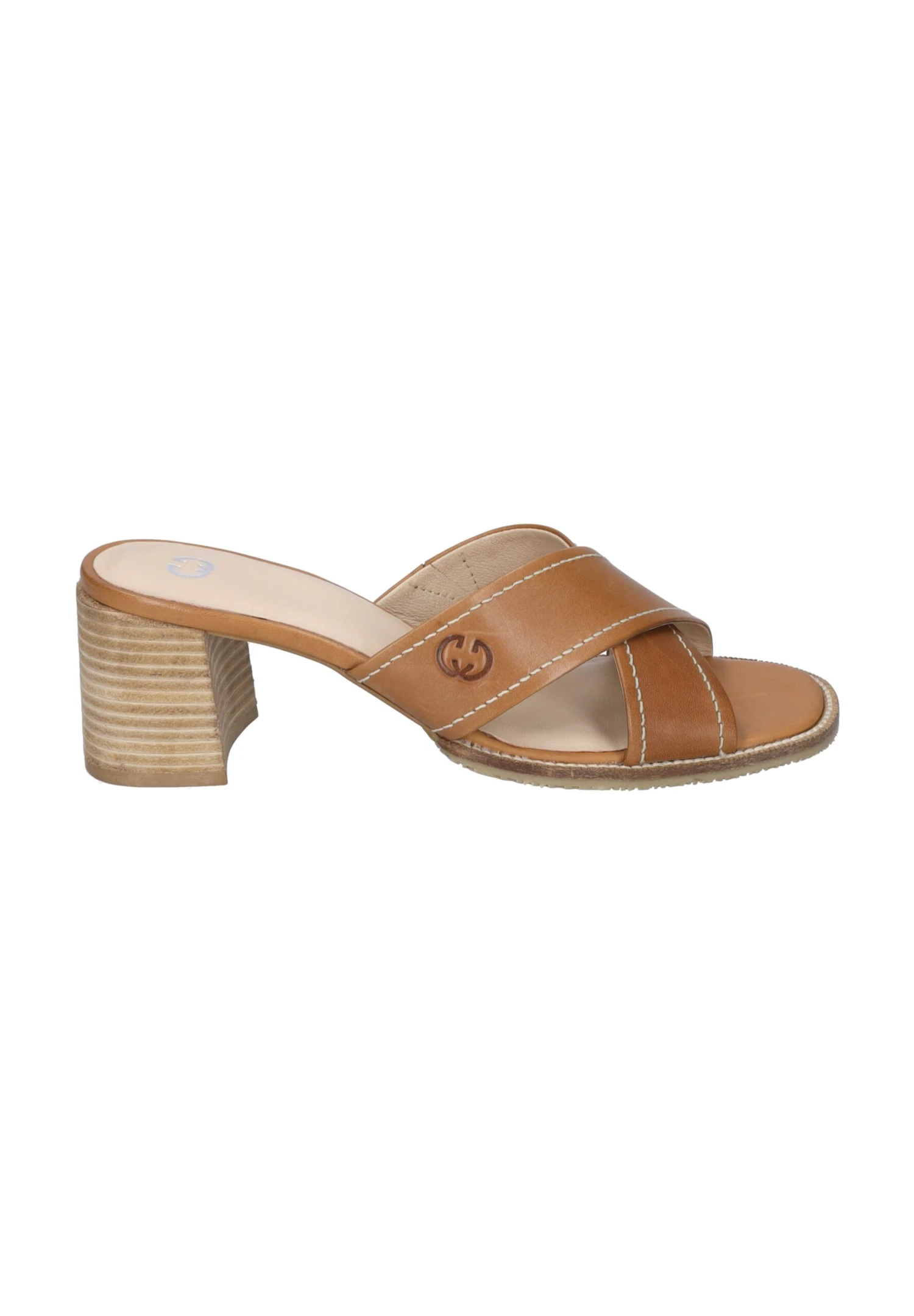 Gerry Weber Garda 05 - Muiltjes Met Hak - Camel 5 Gerry Weber Garda 05 - Muiltjes Met Hak - Camel - Afbeelding 5