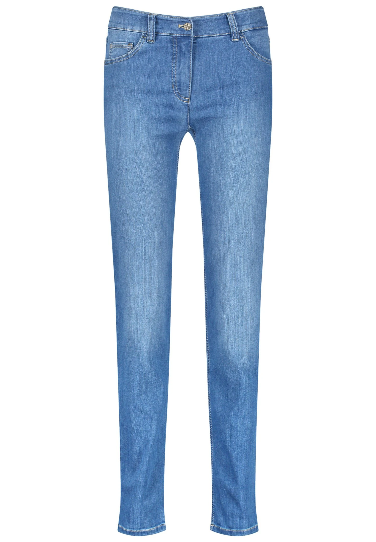 Hose Jeans Lang - Slim Fit Jeans - Blue Denim Mit Use 1 Hose Jeans Lang - Slim Fit Jeans - Blue Denim Mit Use