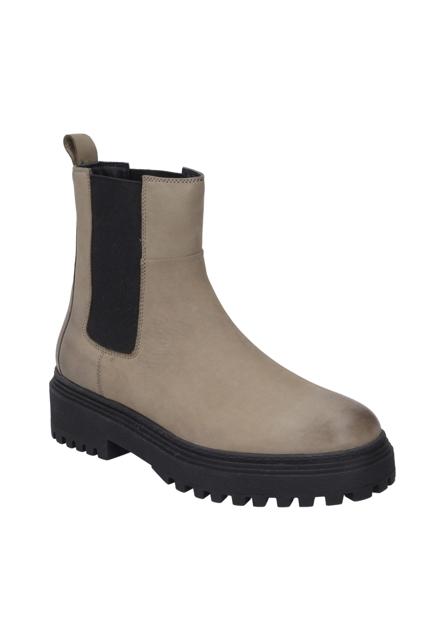 Gerry Weber Stresa - Enkellaarsjes Met Plateauzool - Taupe 2 Gerry Weber Stresa - Enkellaarsjes Met Plateauzool - Taupe - Afbeelding 2