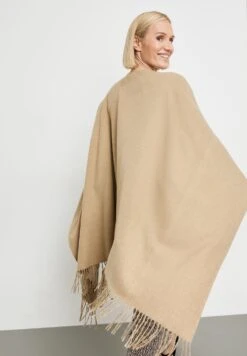 Gerry Weber Poncho With Fringes - Poncho - Sand Melange 9 Gerry Weber Poncho With Fringes - Poncho - Sand Melange -Gerry Weber 811a19f3c01640358ae3da6081bbb890