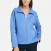 Gerry Weber Light Scuba - Sweater Met Rits - Bright Blue