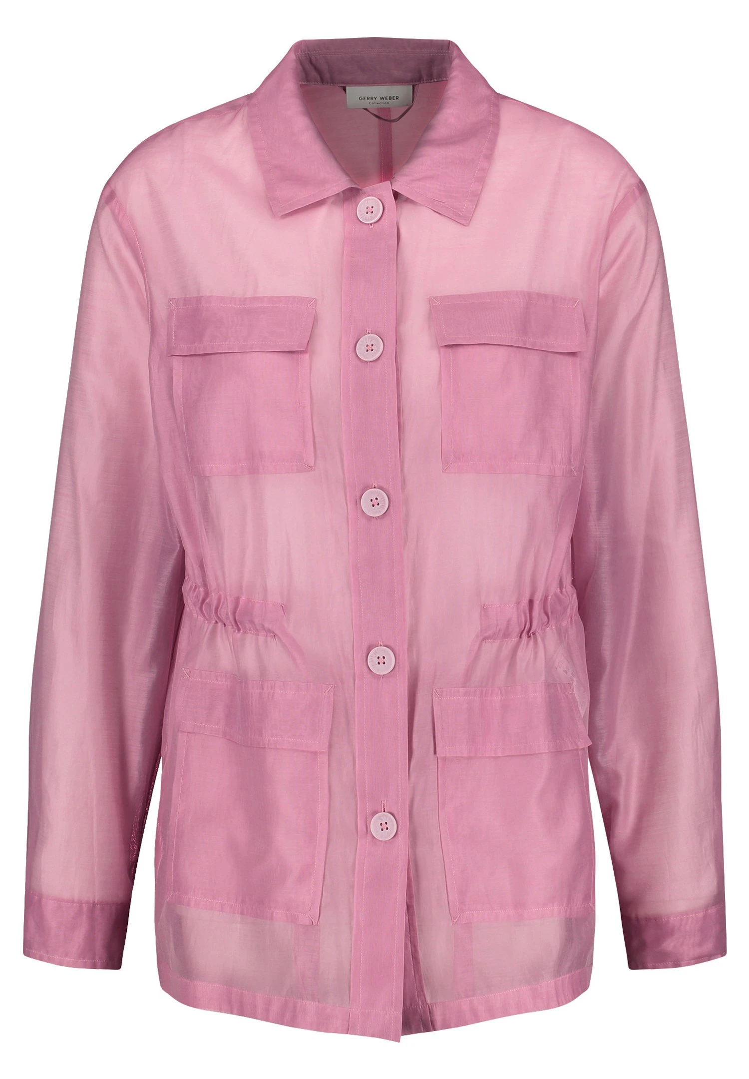 Gerry Weber Langarm Semitransparente - Lichte Jas - Lilas 5 Gerry Weber Langarm Semitransparente - Lichte Jas - Lilas - Afbeelding 5