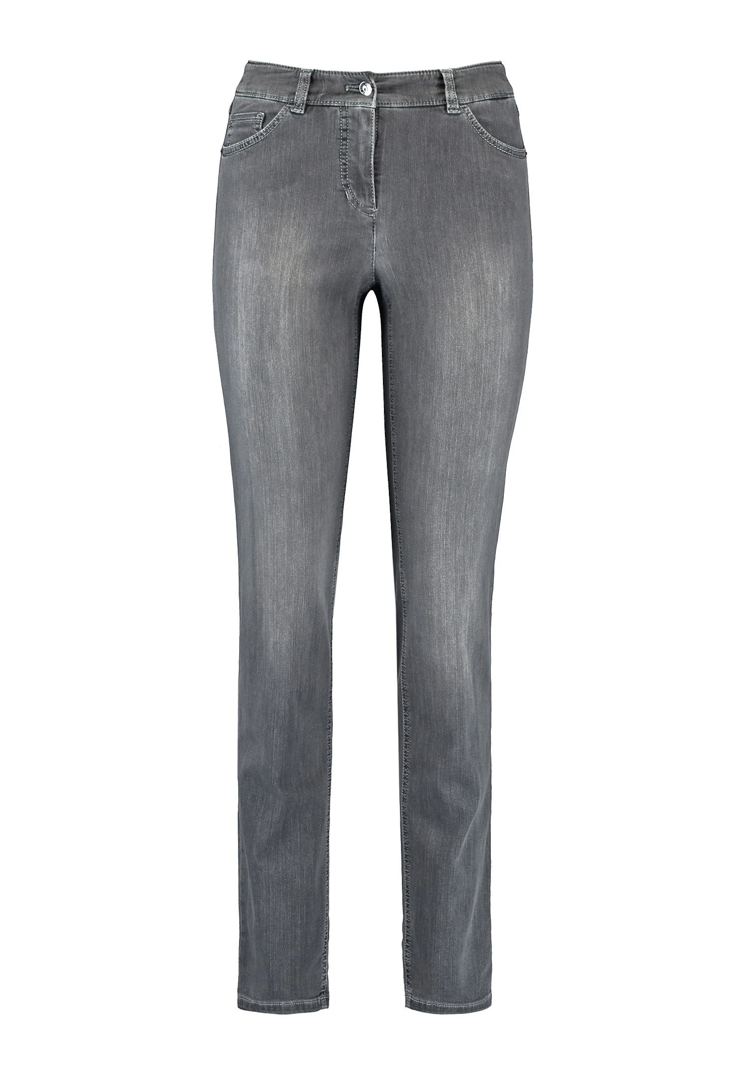 Gerry Weber Lang PocketBest Me - Slim Fit Jeans - Anthra Denim Mit Use 5 Gerry Weber Lang PocketBest Me - Slim Fit Jeans - Anthra Denim Mit Use - Afbeelding 5