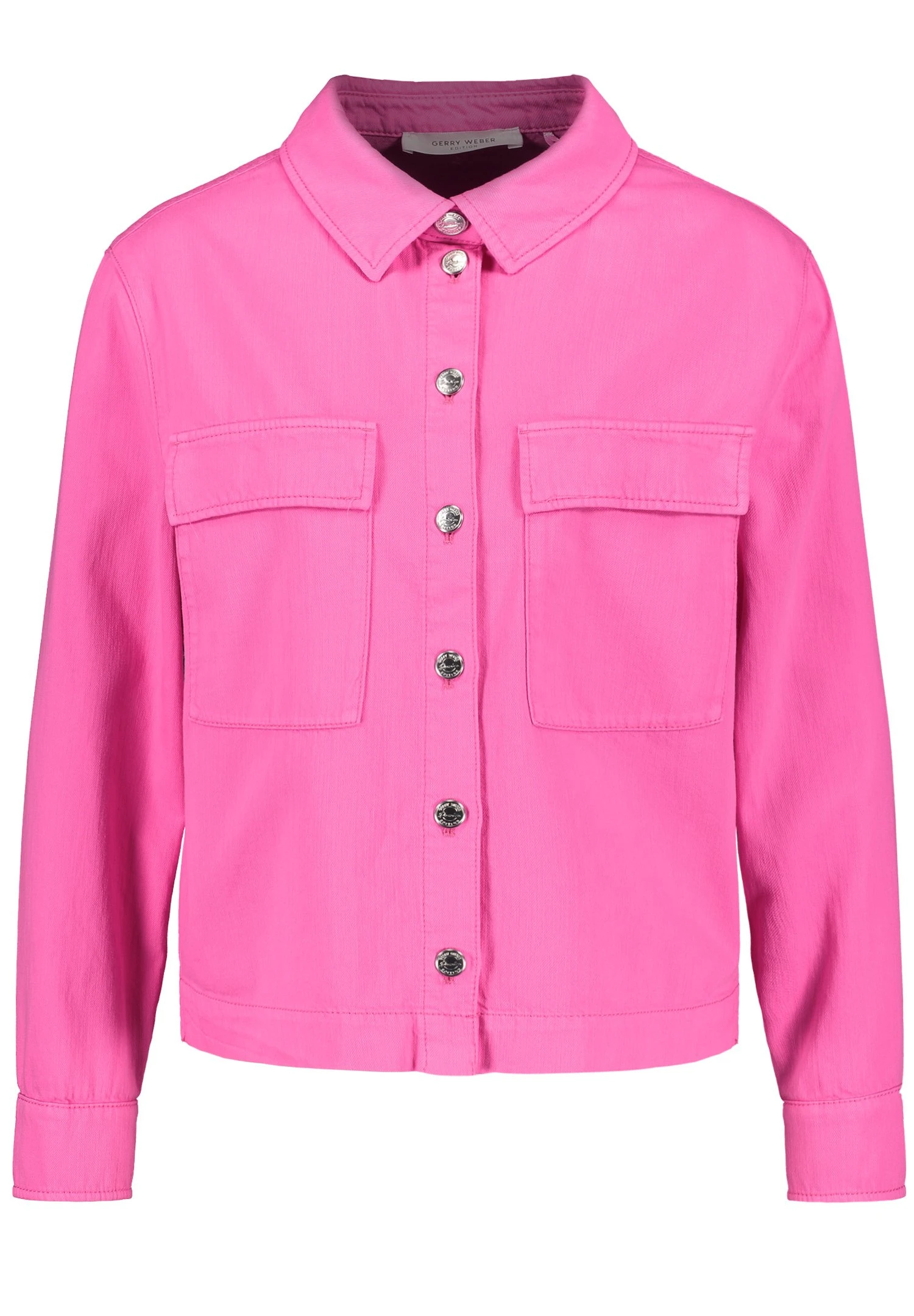 Gerry Weber LangarmMit Grossen Aufgesetzten Tas - Spijkerjas - Soft Pink 5 Gerry Weber LangarmMit Grossen Aufgesetzten Tas - Spijkerjas - Soft Pink - Afbeelding 5