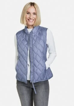 Gerry Weber Outdoor Lang Mit Leichter Taillieru - Bodywarmer - Rauchblau 9 Gerry Weber Outdoor Lang Mit Leichter Taillieru - Bodywarmer - Rauchblau -Gerry Weber 97dedef272324c7eb5609465fb9864b5