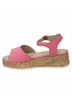 Gerry Weber Barletta 05 - Sandalen Met Sleehak - Rosa