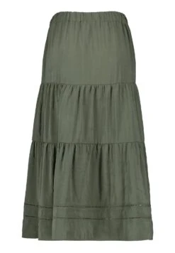 Gerry Weber Lang Weit Mit Stufen - A-Lijn Rok - Olive -Gerry Weber 9ec30fc9dbd84dfc83591e6d14022f2d
