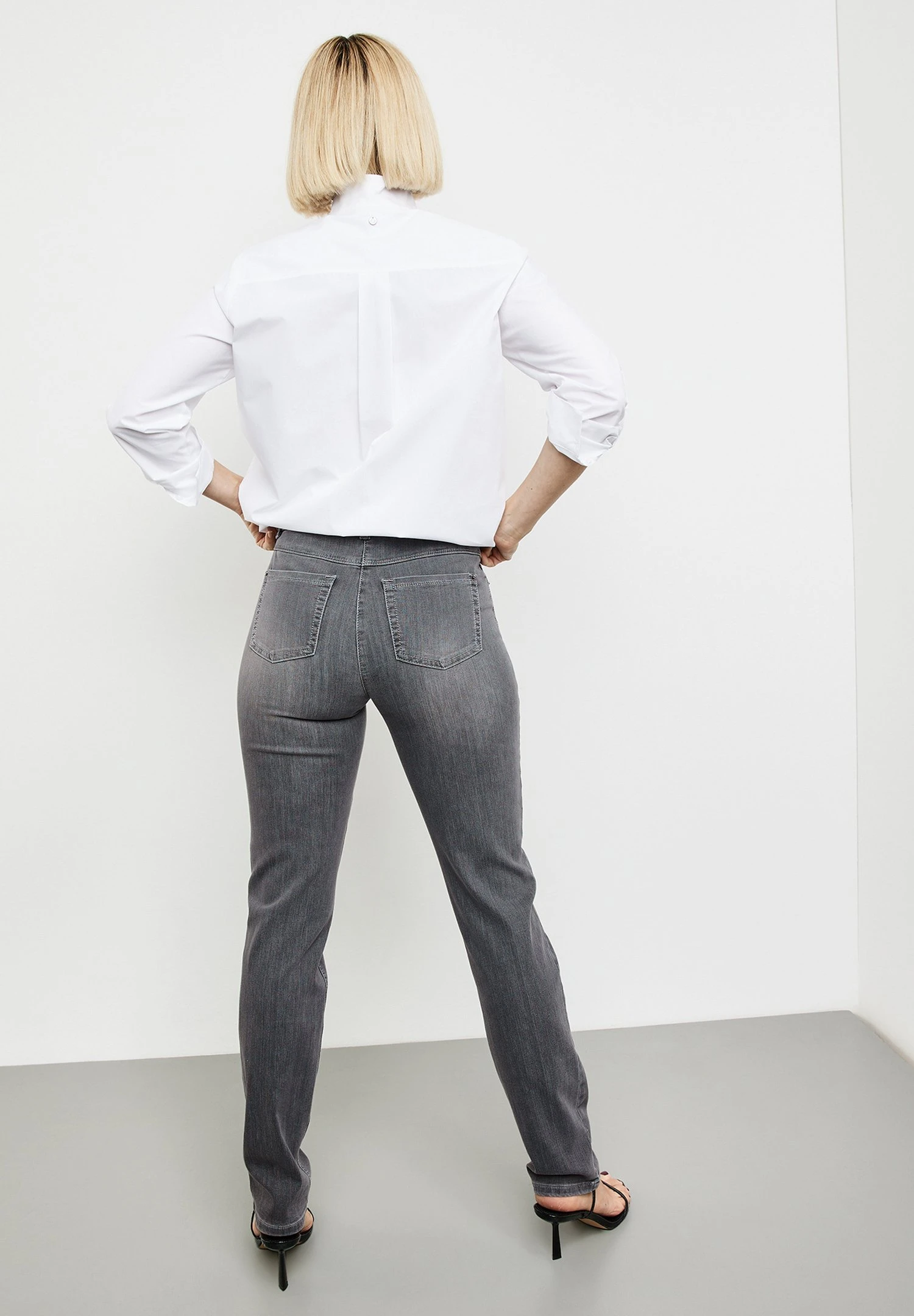 Gerry Weber Lang PocketBest Me - Slim Fit Jeans - Anthra Denim Mit Use 3 Gerry Weber Lang PocketBest Me - Slim Fit Jeans - Anthra Denim Mit Use - Afbeelding 3