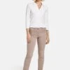 Lang - Slim Fit Jeans - Taupe
