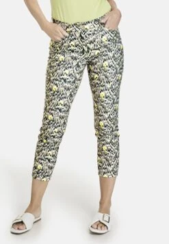 Gerry Weber 35 Gerry Weber Gemusterte7/8 Best4Me - Broek - Grün Druck