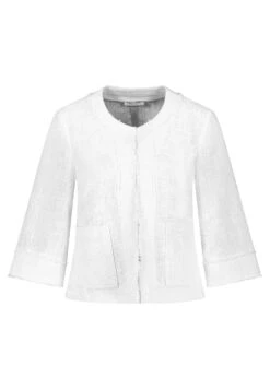 Gerry Weber 3/4 Arm Mit Fransenkant - Blazer - Weiß Weiß -Gerry Weber b0d8f5a40724437da5b179a8c847c23b